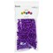 Essentials by Leisure Arts Pony Beads, 6x9mm, Neon Purple, 750pc – Bracelet Making Kit for Jewelry and Kandi Crafts – Bulk Craft Beads for Friendship Bracelets and DIY Projects